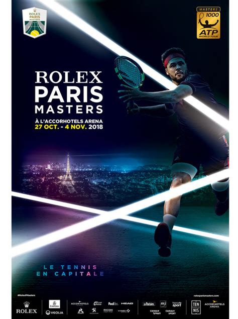 tennis rolex master 2018 paris|Rolex Paris masters programme.